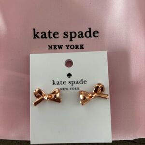 Kate Spade Gold Bow Earrings